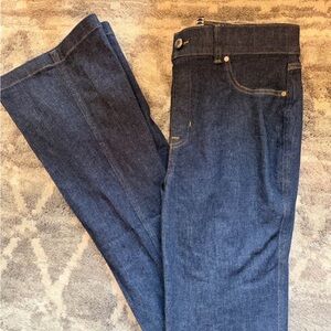 BNWT SPANX Women's Straight Leg Jeans in Deep Blue